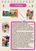 Jogo de tabuleiro Colheita da Abracaixabra para introduzir a matemática na infância
